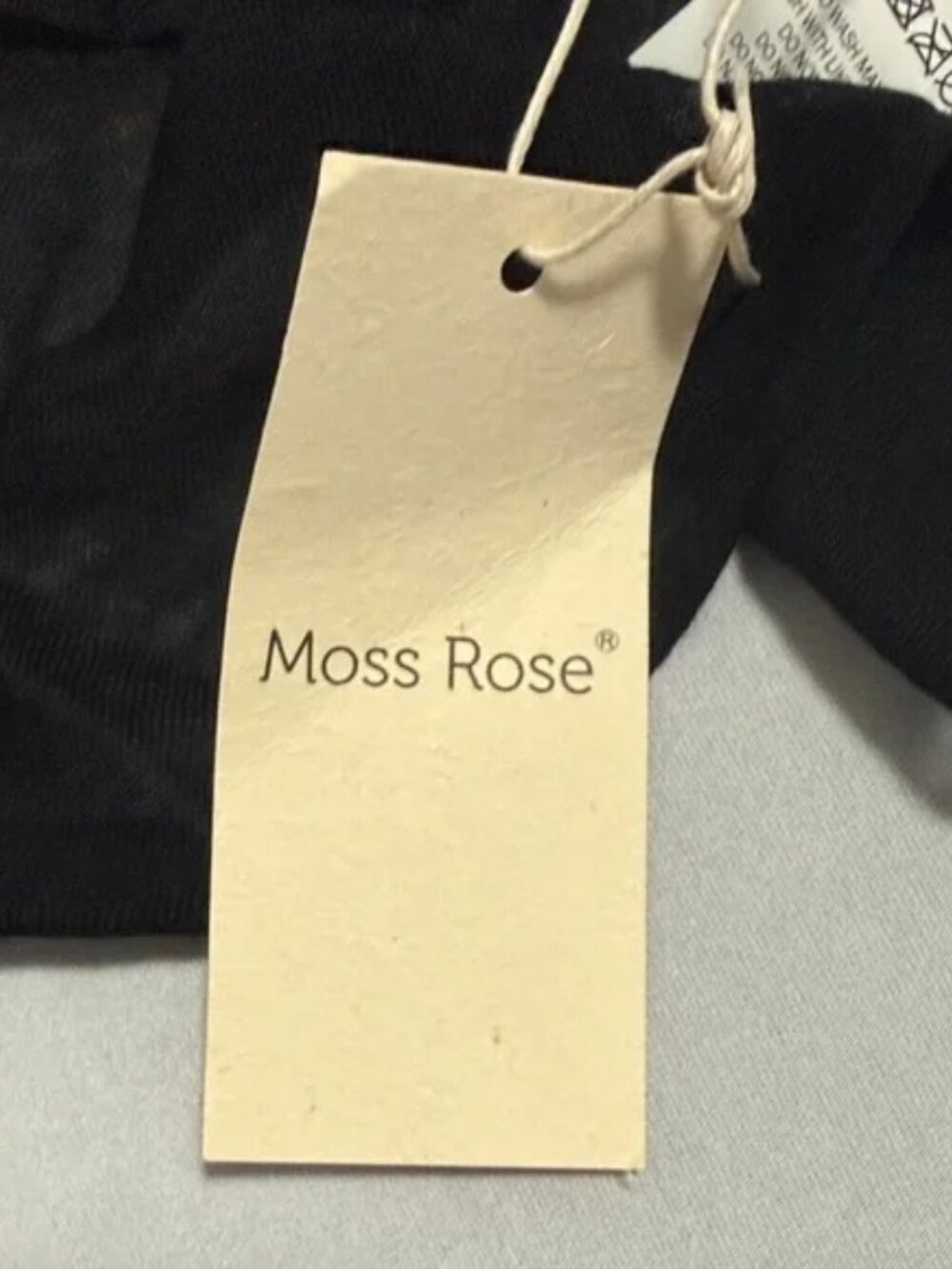 Moss Rose Kimono Bathing Suit Cover Up with Tassels One Size NWT - Picture 6 of 7